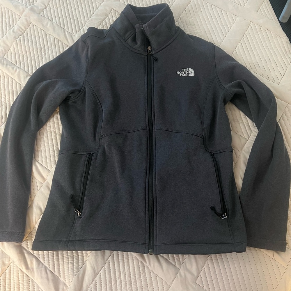 The North Face Black Ski Snow Jacket Full-Length Zipper